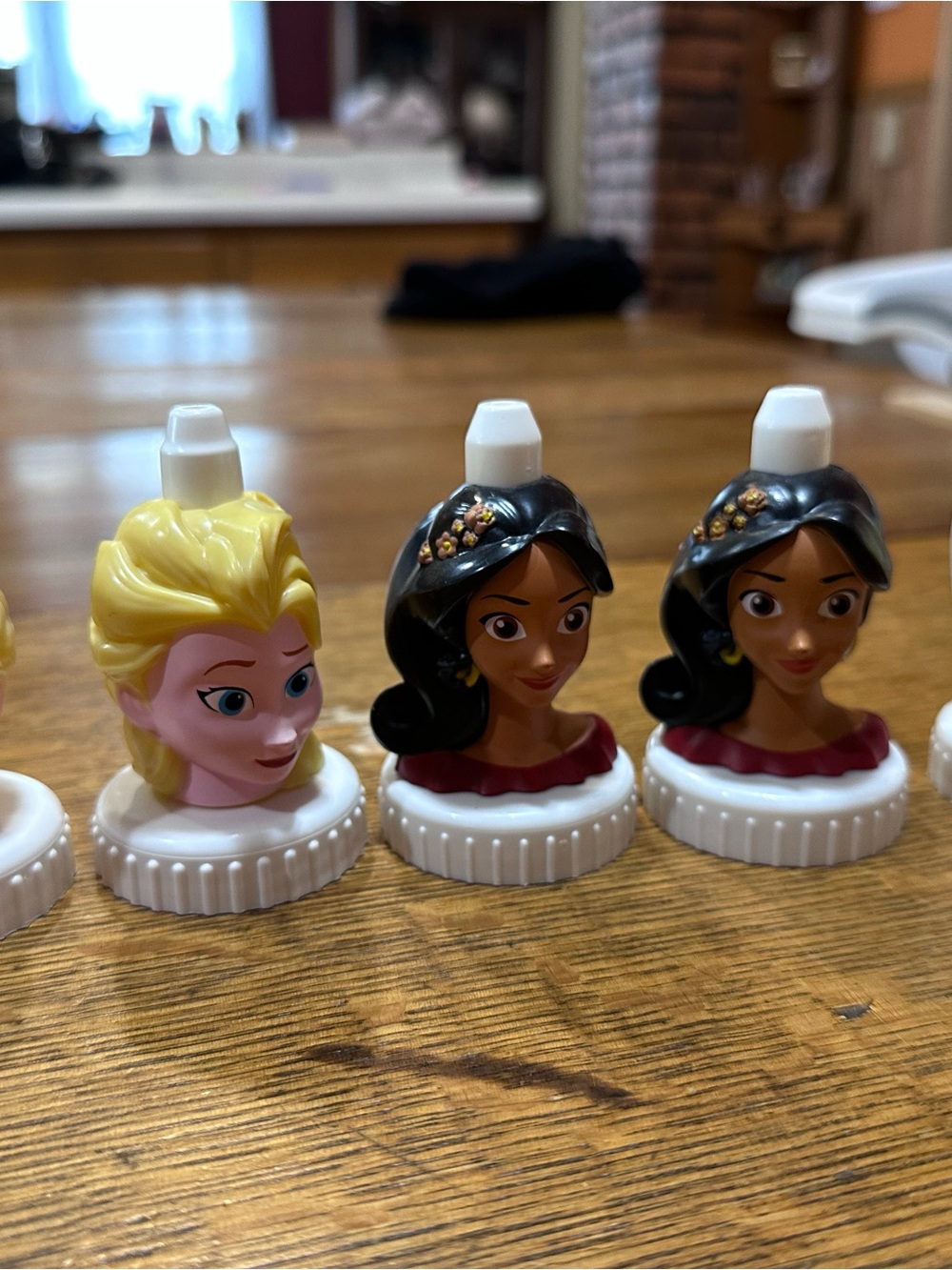 Disney Princess Good 2 Grow Juice Toppers 9 Mickey Elsa Moana woody cars